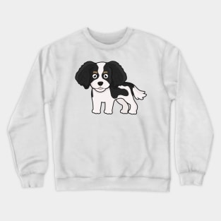 Kawaii TriColor Cavalier King Charles Spaniel Crewneck Sweatshirt